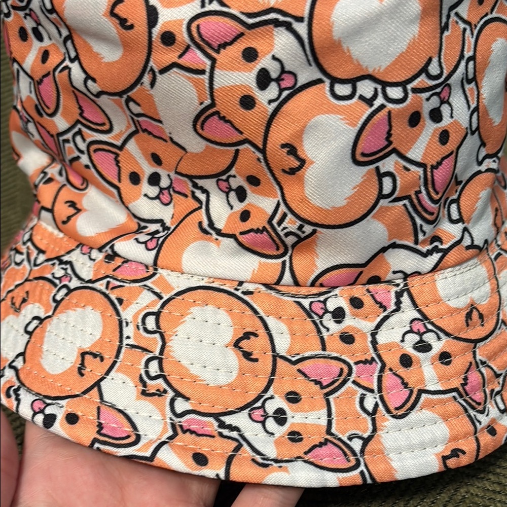 Cute Corgi Bucket Hat - Picture 2 of 5